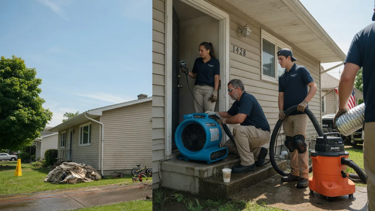 Water Damage Restoration in Bronson, MI near me